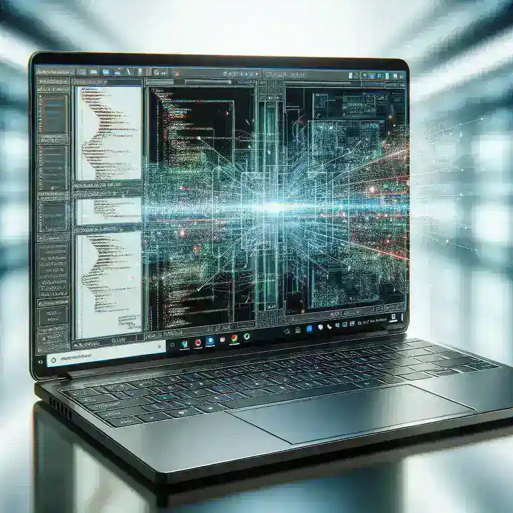 "Apple MacBook Air M3 showcasing its sleek design and powerful performance, highlighted as one of the best AI laptops in 2023."