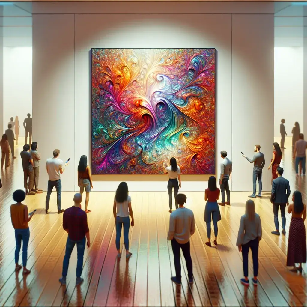 "AI-generated artwork showcasing diverse representation, illustrating the impact of artificial intelligence on the artistic expression of marginalized groups in the contemporary art landscape."
