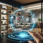 "AI staging technology for real estate tours showcased in Matterport's latest feature, enhancing virtual property walkthroughs with realistic furniture and decor."