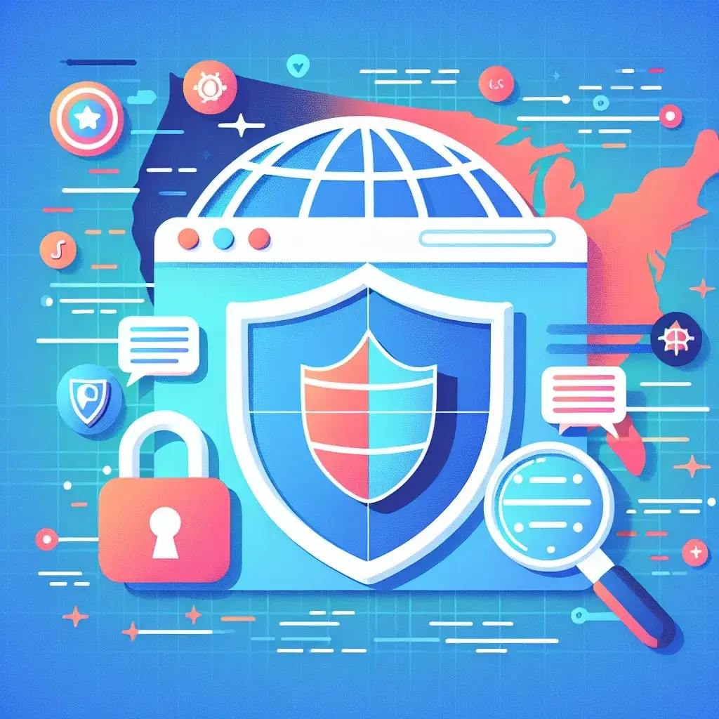 "Child using Google Chrome with AI-powered Safe Browsing feature enabled for enhanced online safety"